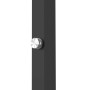 Detailaufnahme: Schwarze Arcchio LED Stehlampe Timon mit Dimmer.