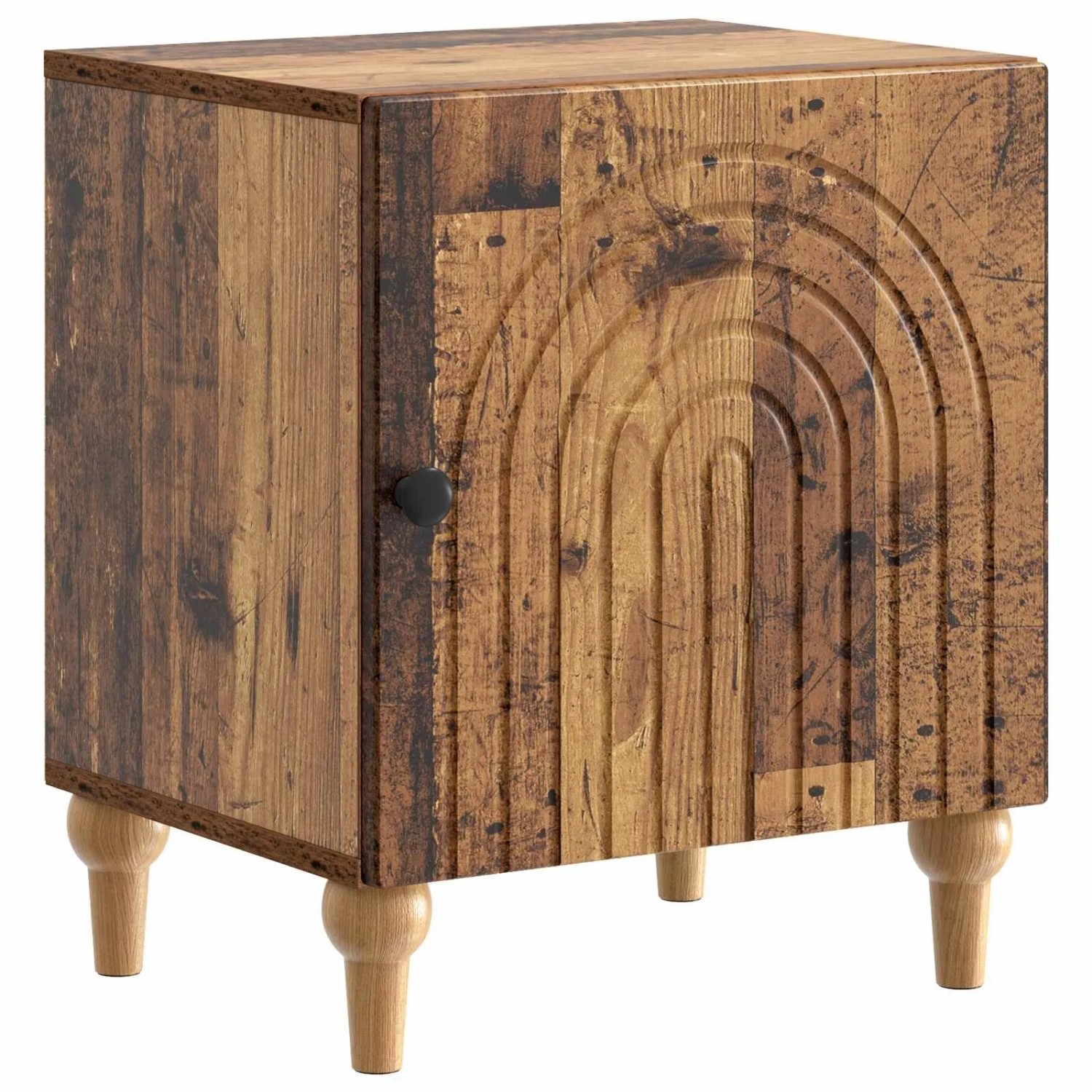 vidaXL Nachttisch Altholz 43 x 34,5 x 50 cm Holzwerkstoff 894121