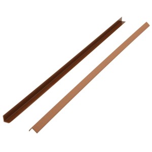 vidaXL Winkelleisten 5 Stk WPC 170 cm Hellbraun 45018