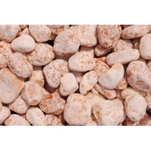 Marmor Zierkiesel Verona-Rot, 40-60mm, ideal für Garten- und Landschaftsbau.