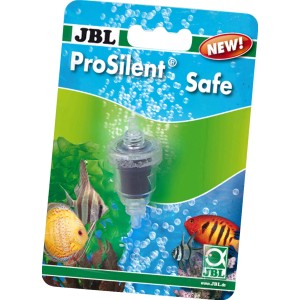 JBL ProSilent Safe Rücklaufsicherung für Aquarien-Luftpumpen, schützt vor Wasserrücklauf.