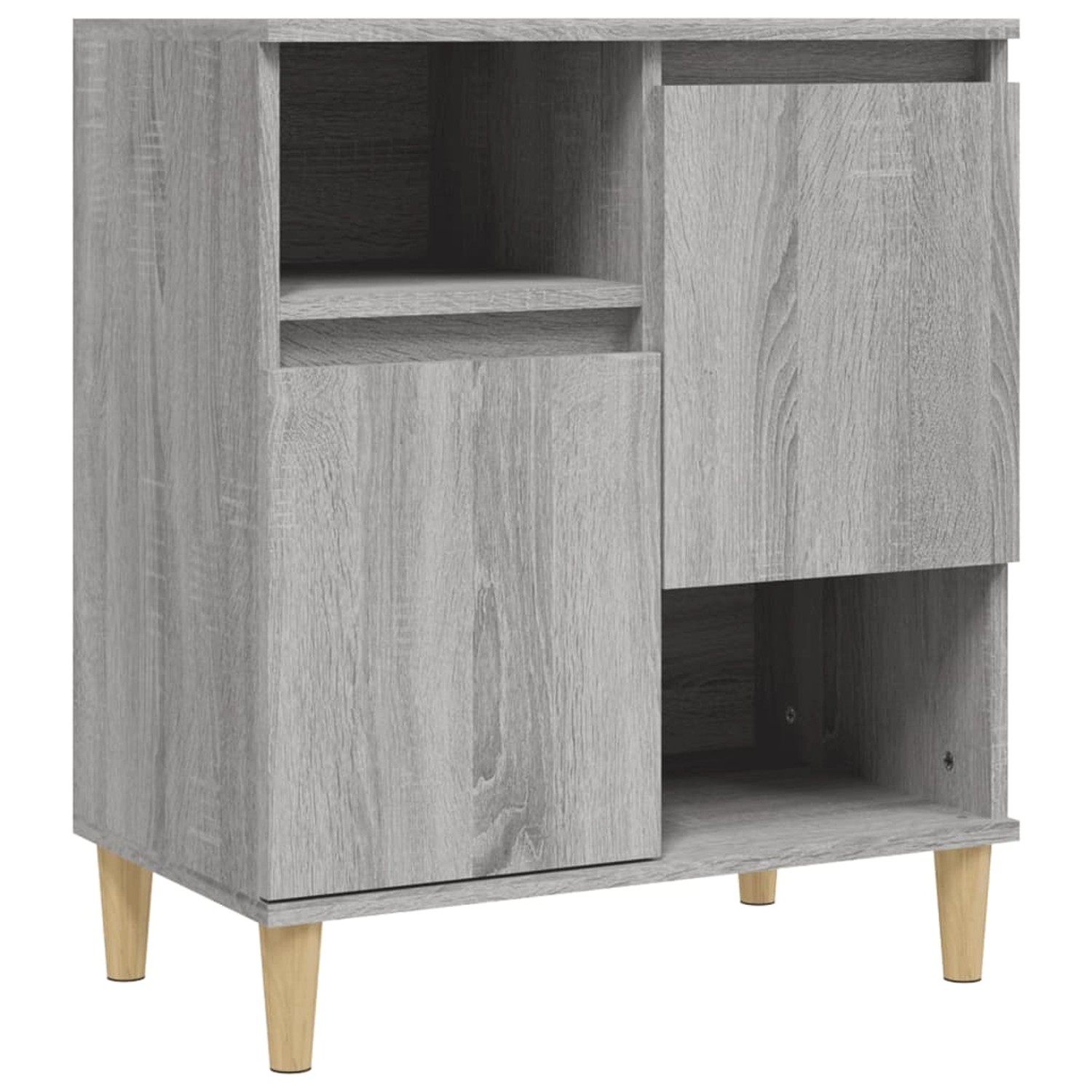 vidaXL Sideboard Grau Sonoma 60x35x70 cm Holzwerkstoff 821146
