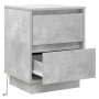 vidaXL Nachttisch mit Betongrau 39 x 34,5 x 50 cm Holzwerkstoff 869616_5