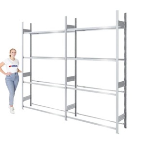 PROREGAL Reifenregal Tire Pro, verzinkt, 4 Ebenen für bis zu 12 Reifen pro Ebene.