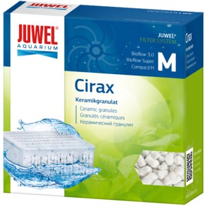 Juwel Cirax Filtermaterial für Bioflow Compact M Aquarium Filter, Keramikgranulat im Karton.