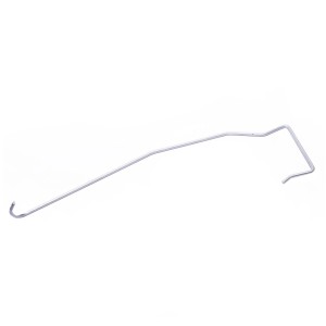 Daprona Sturmklammer Typ J, 40mm, Stahl, silberfarben, zur Sicherung von Dachziegeln.