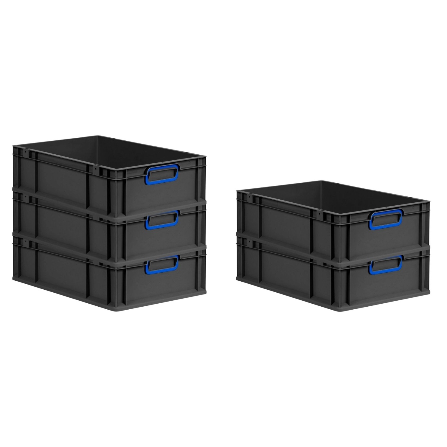 PROREGAL SuperSparSet 5x Eurobox Nextgen Color HxBxT 17x40x60cm 34 Liter Gr günstig online kaufen