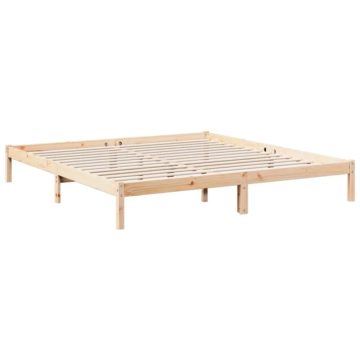 vidaXL Massivholzbett Extra Lang ohne Matratze 180x220 Kiefernholz 852424 günstig online kaufen