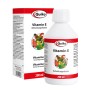 Quiko Vitamin E Ergänzungsfutter für Ziervögel, 200g Flasche und Verpackung.