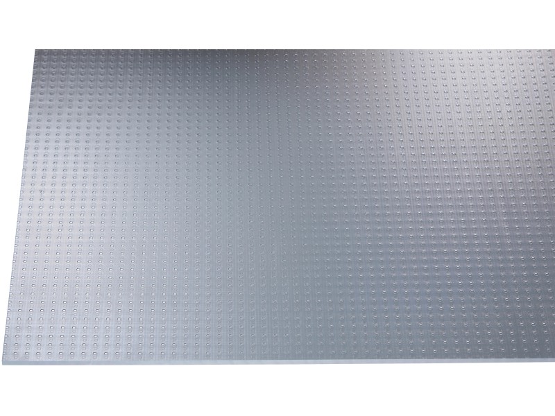 Polystyrolplatte Tropfen Transparent 50 x 100 cm / Stärke 2,5 mm