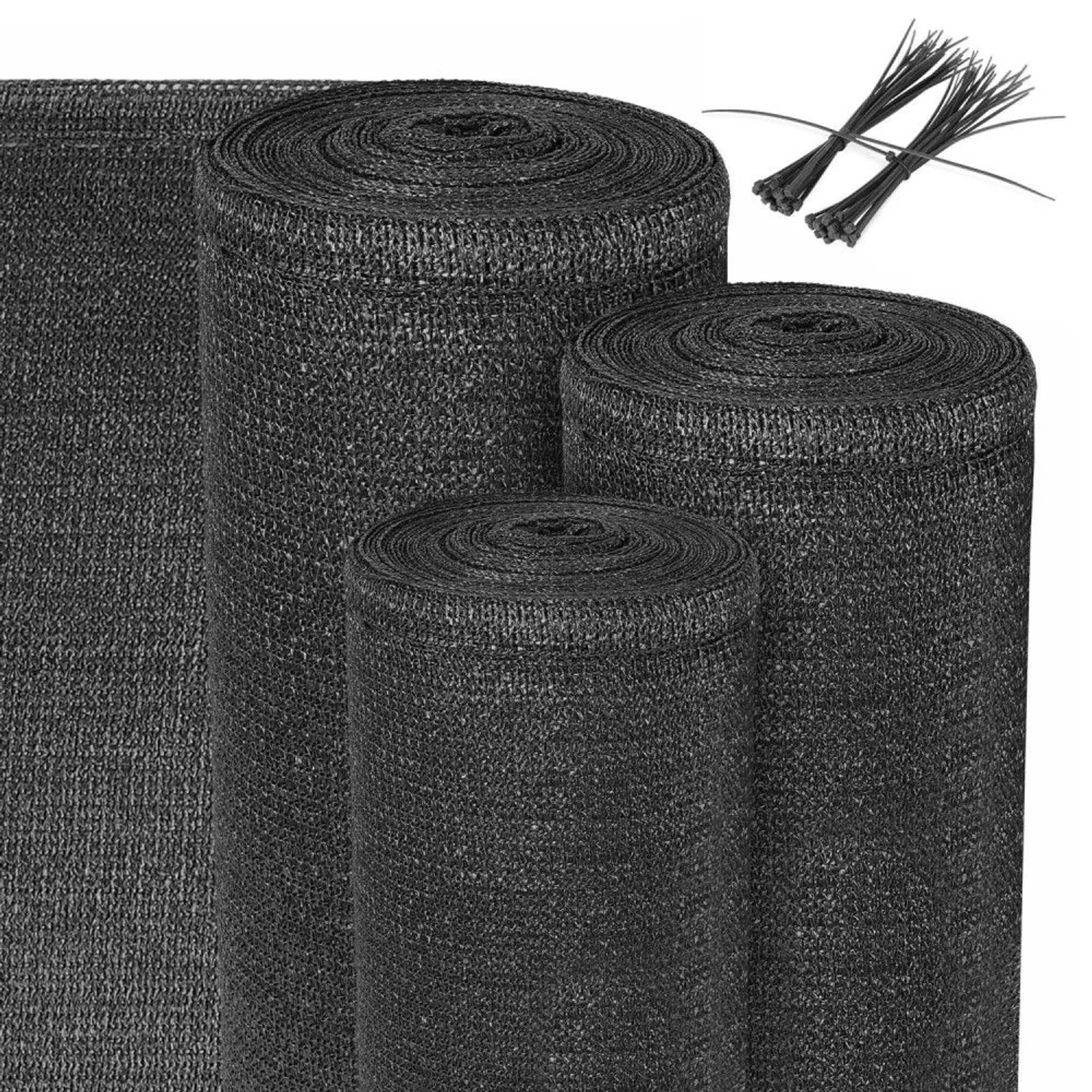 Sol Royal Schattiergewebe SG80 Sichtschutzzaun 200x5000cm Anthrazit