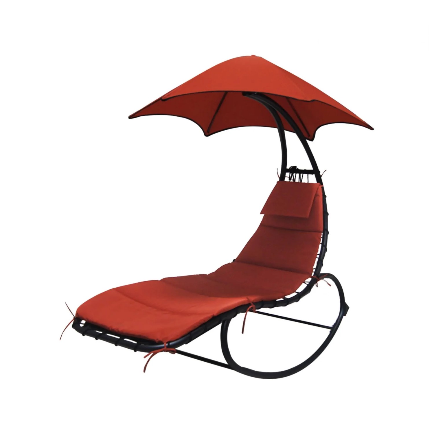 Lex Schwingliege Schaukelliege Sonnendach Hängeliege Polster Sonnenliege Te günstig online kaufen