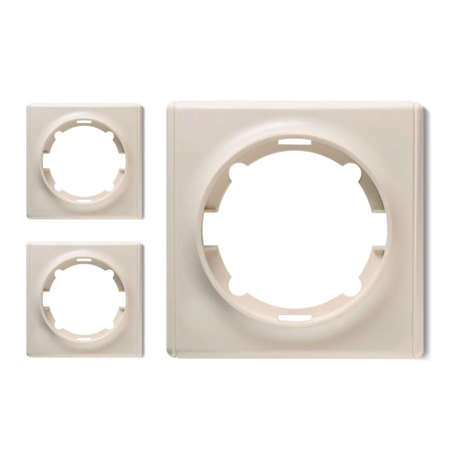 OneKeyElectro 3x Florence Abdeckrahmen Set Beige