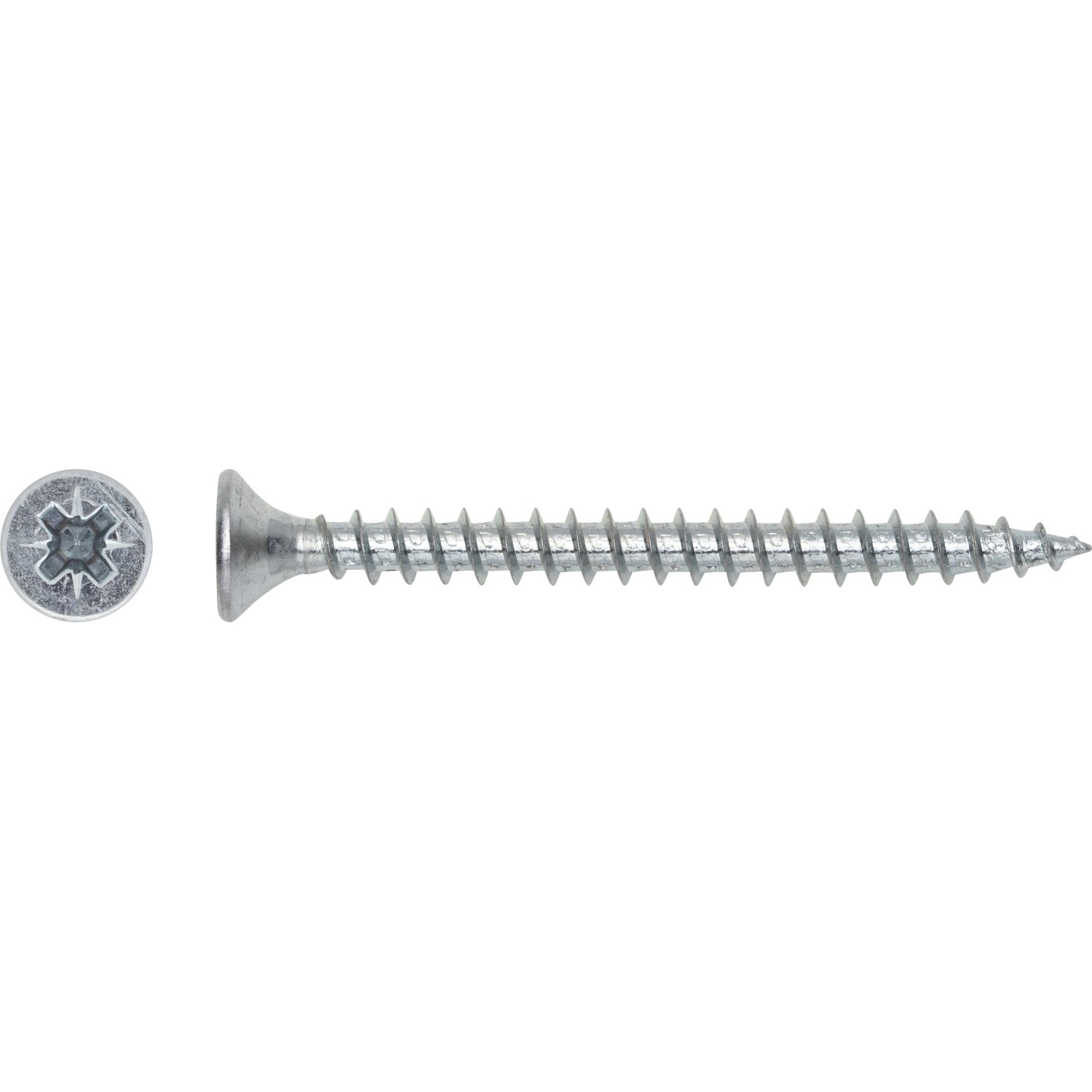 Senkkopf Spanplattenschraube PZ-Antrieb Ø 4,5 mm x 45 mm 10 Stück