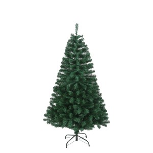Svita künstlicher Weihnachtsbaum, 180 cm hoch, mit Metallständer und grünen Luvi-Nadeln.
