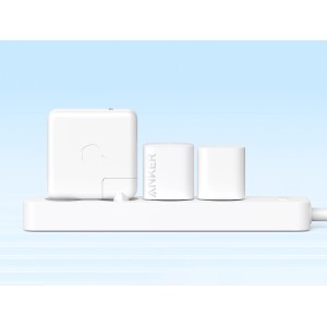 Weißes Anker 312 Ladegerät 20W mit Adaptern für Computer & Multimedia Zubehör.