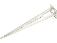 NIEDERBERG METALL Einschlagwerkzeug Für Bodenhülsen – 20 Cm Lang, 30 Mm Durchmesser, Feuerverzinkt, 1,2 Kg