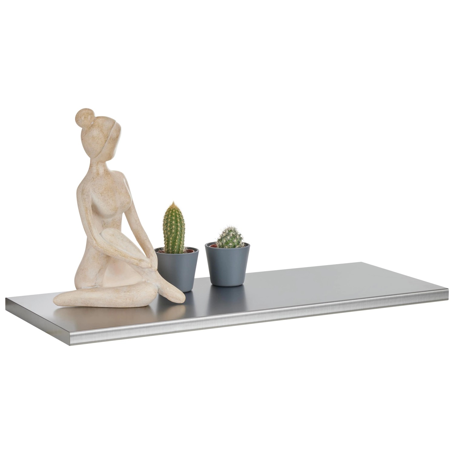 Premium Living Wandboard Inox Edelstahlfarben