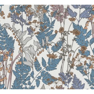Tadessi Tapete Floral M1-No.1436 Vliestapete in Creme