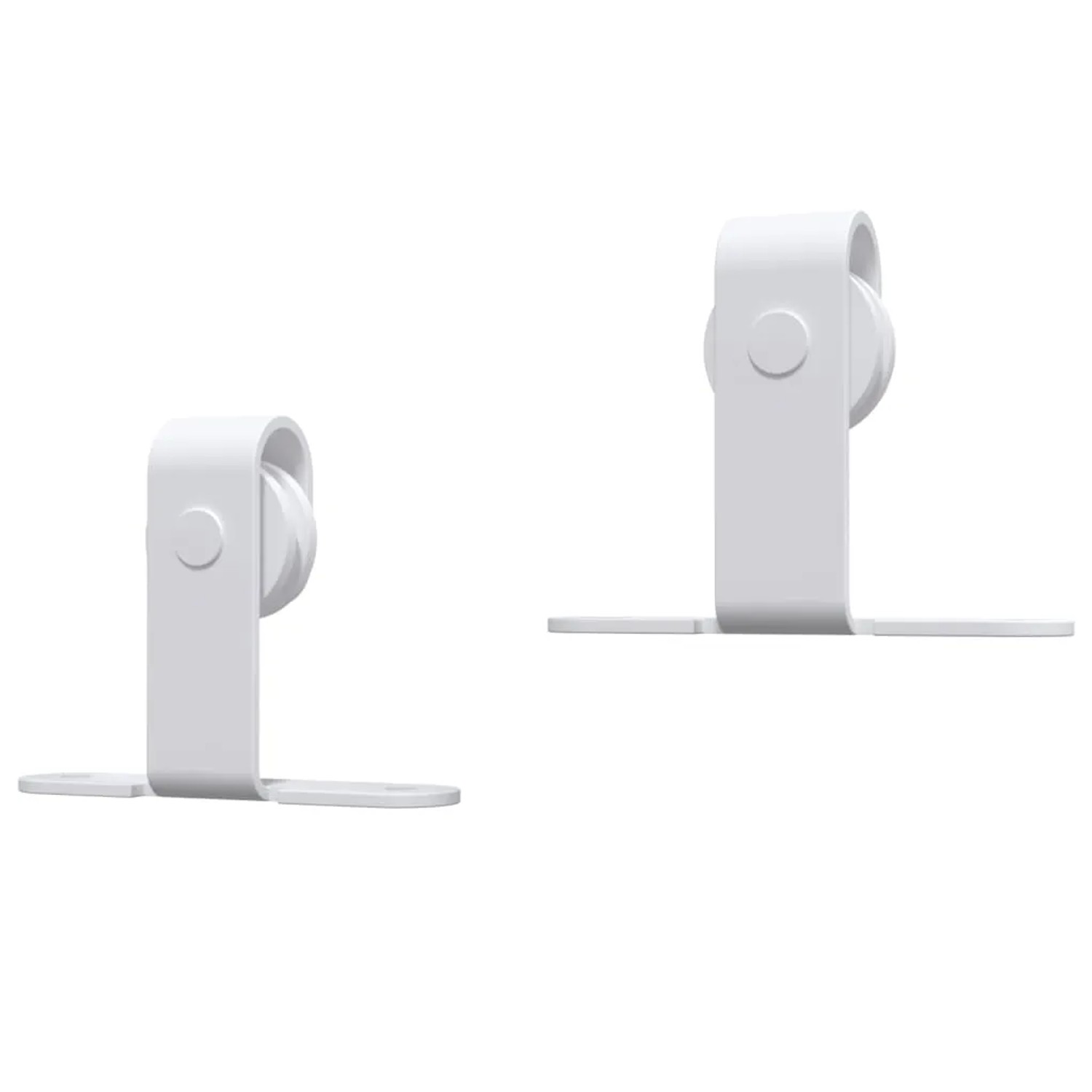 vidaXL Mini Schiebetürbeschlag Set für Schranktüren Carbonstahl 152 cm 151696_5