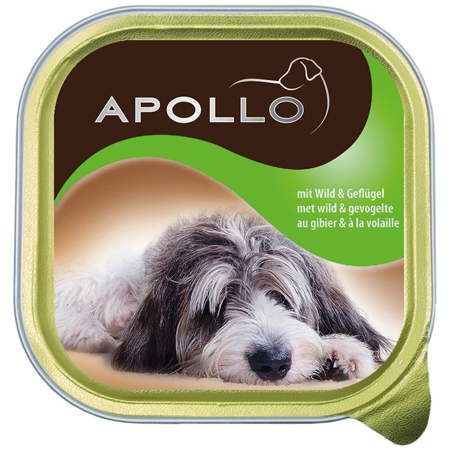 Apollo Hunde-Nassfutter Pastete mit Wild und Geflügel 300 g