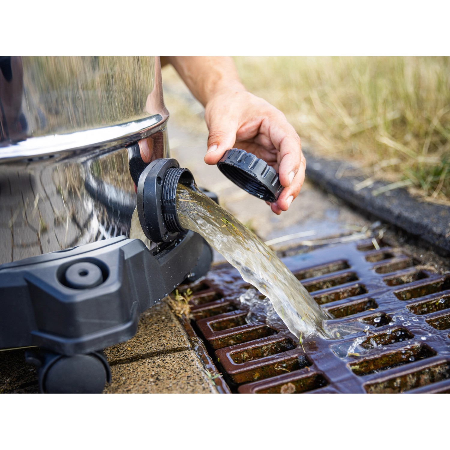 Teichschlammsauger 2.0 Edelstahl 1.600 W 30 l kaufen bei OBI
