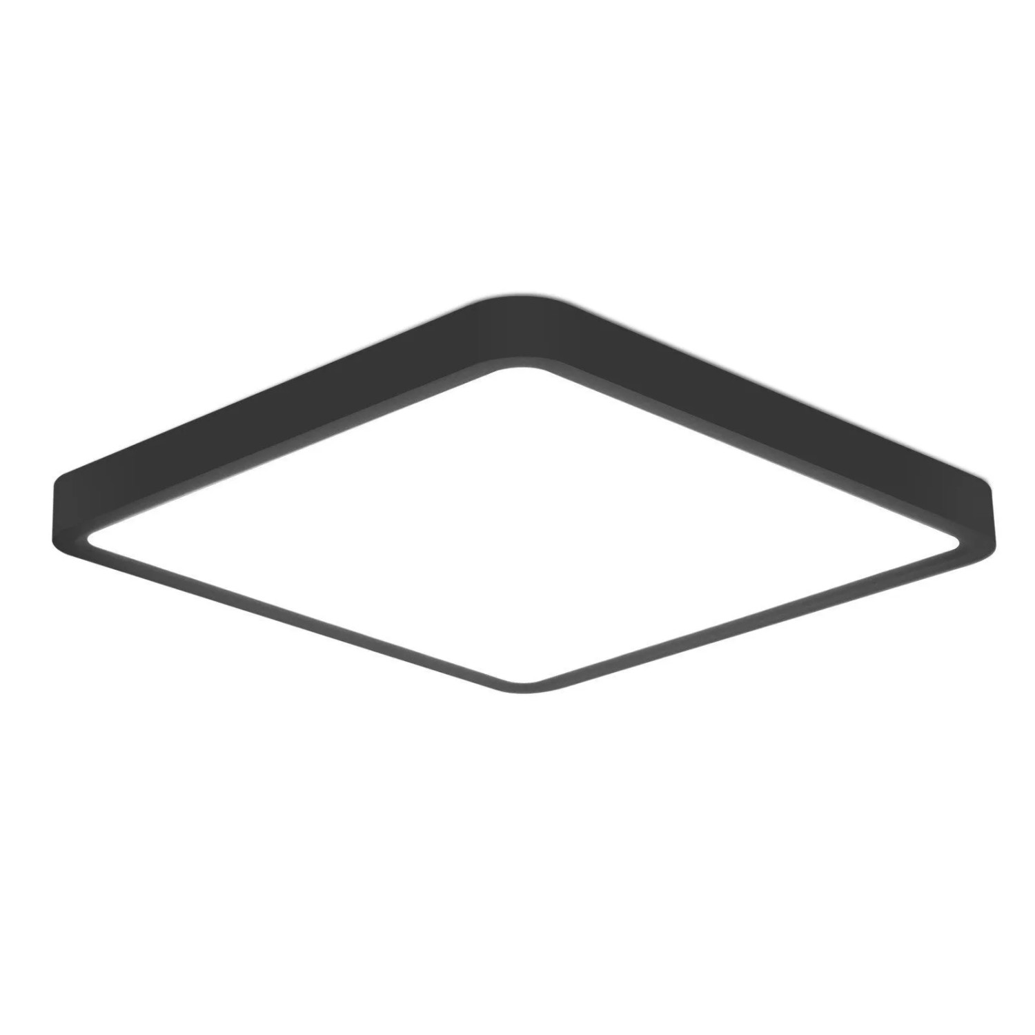 NETTLIFE LED Deckenleuchte aus Kunststoff L23Schwarz-2