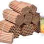 Dobar Papierhülsen-Set für Insektenhotels mit Samenmischung Bienenschmaus.