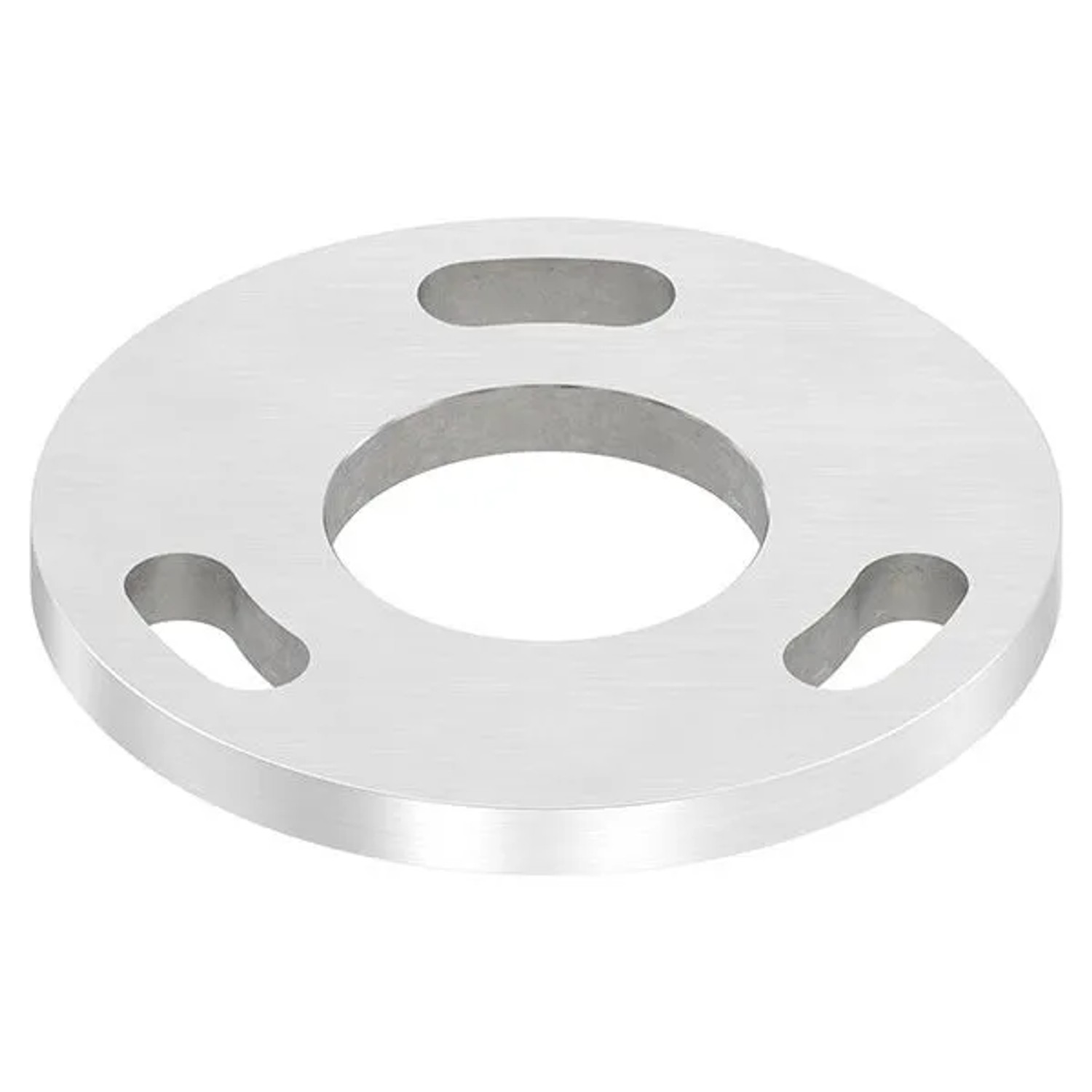 FeNau Ankerplatte Ø 100 X 8mm Mit Längsschliff V2A