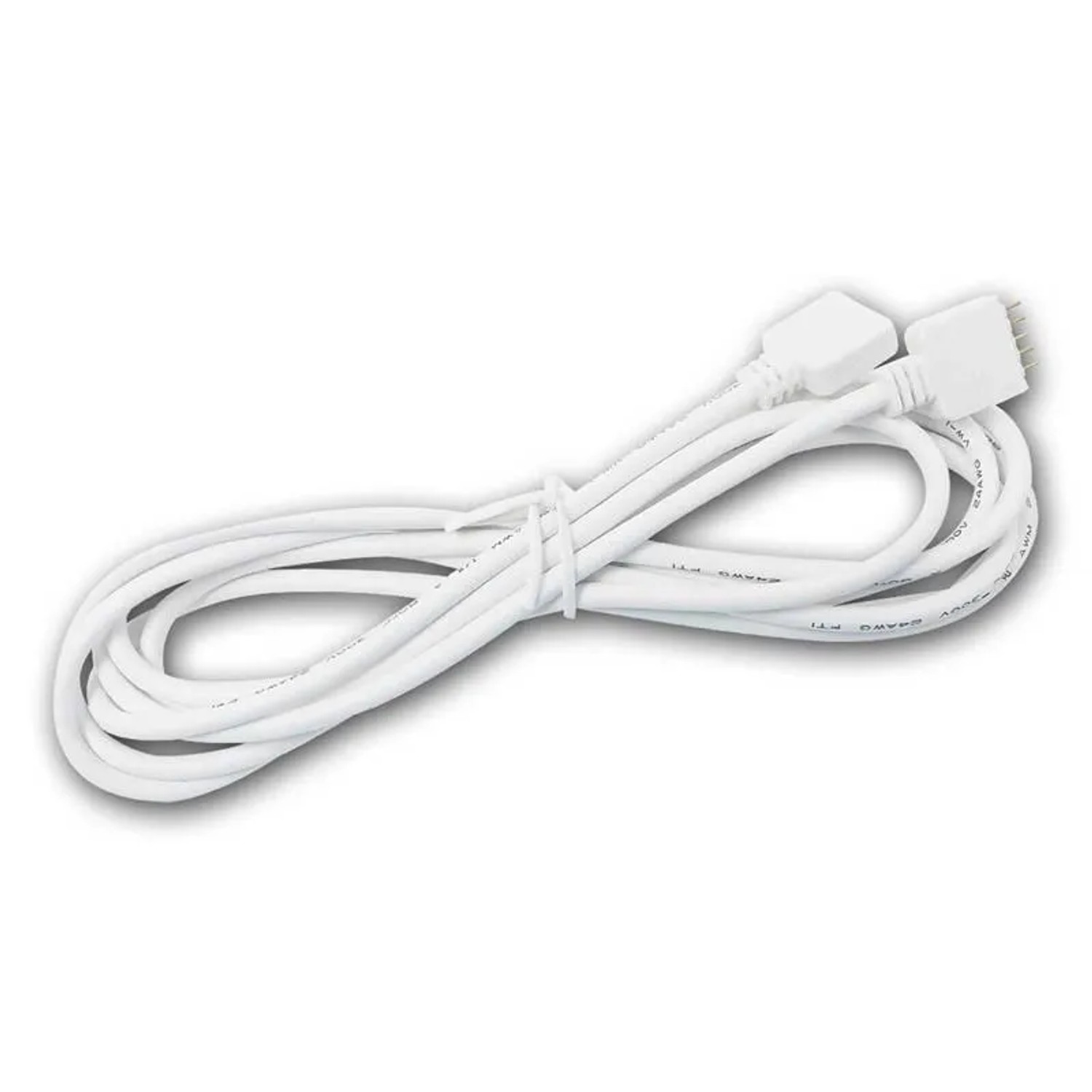 world-trading-net RGBW Verlängerungskabel 5-Pin 2m Weiß