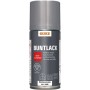OBI Buntlack Spray RAL 9006 Weißalu hochglänzend, 150ml Dose.