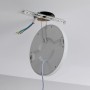 Runde, weiße Paulmann LED Einbauleuchte Cover-it, von unten an der Decke montiert.