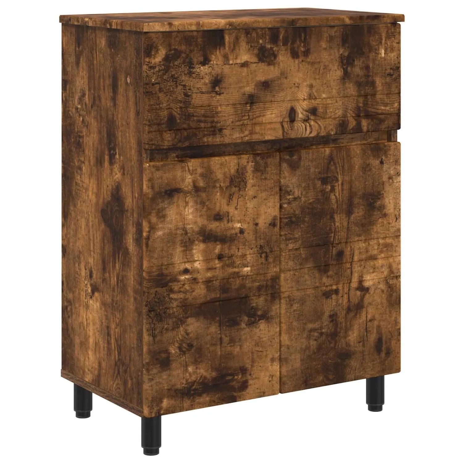 vidaXL Waschtisch Räuchereiche 60 x 35 x 80 cm Holzwerkstoff 889420