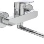 Ideal Standard Ceraflex Küchenarmatur, Chrom, Wandmontage, Einhebelmischer.