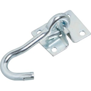 Verzinkter Hängemattenhaken Ø 10 mm zur Wandmontage.