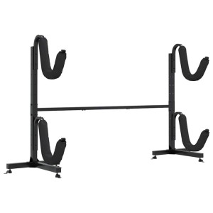 vidaXL Lagerregal für 2 Kajaks 250x57x127,5 cm Stahl 156342