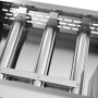 Detailaufnahme der Brenner des El Fuego Plancha Austin III Gasgrills.