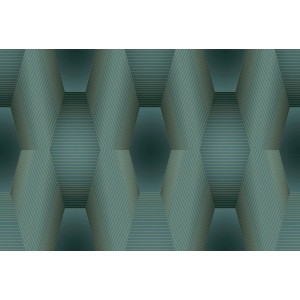 Erismann Fototapete Guido Maria Kretschmer Orion Petrol mit 3D-Effekt.