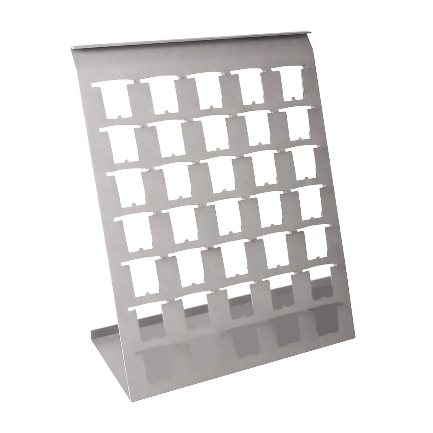 Kesseböhmer Linero MosaiQ Kapselhalter Titangrau für 35 Kaffee Kapseln