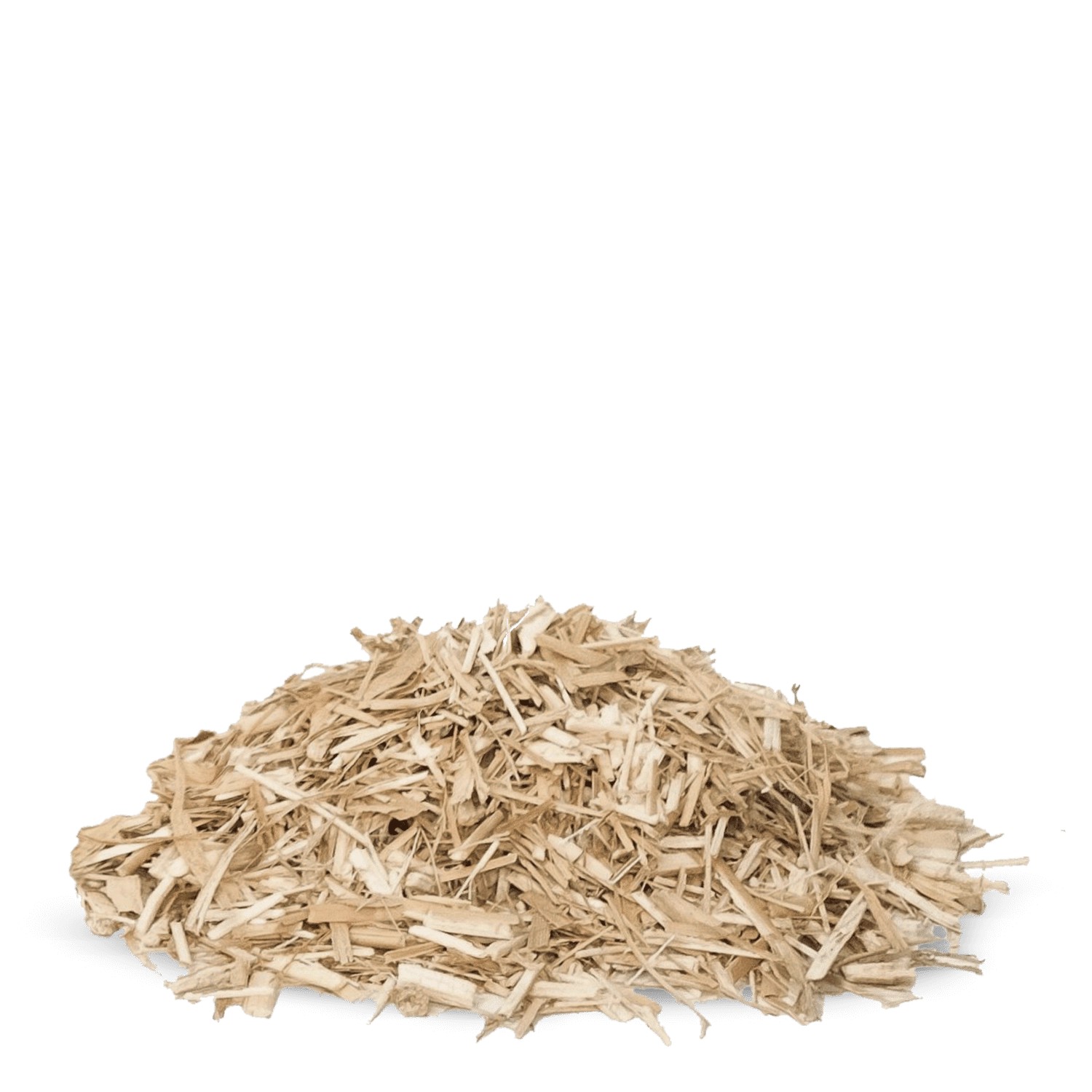 Galamio Miscanthus Mulch, 20kg, aus hellem Schilf für den Gartenbau.