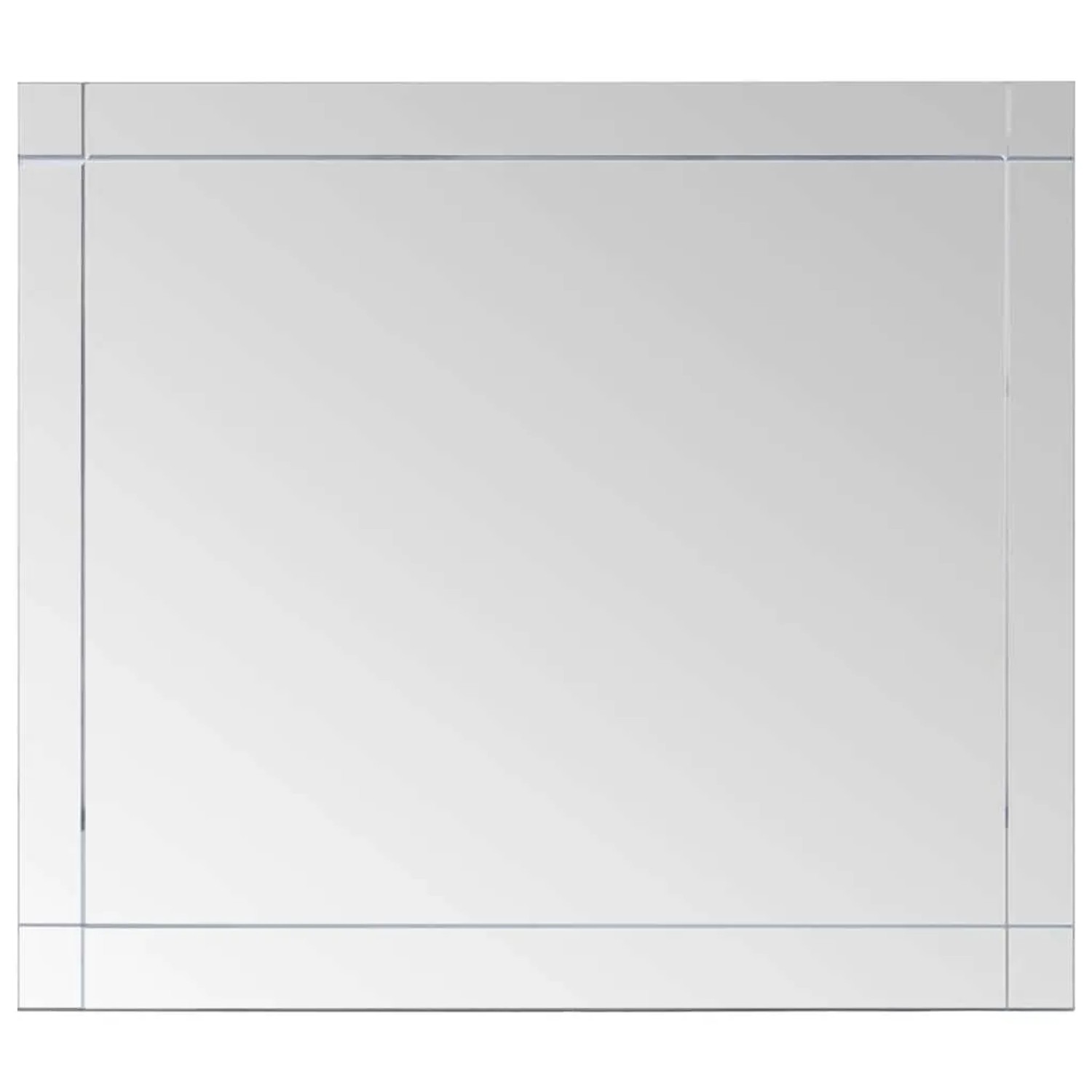 vidaXL Wandspiegel 100x60 cm Glas 249534