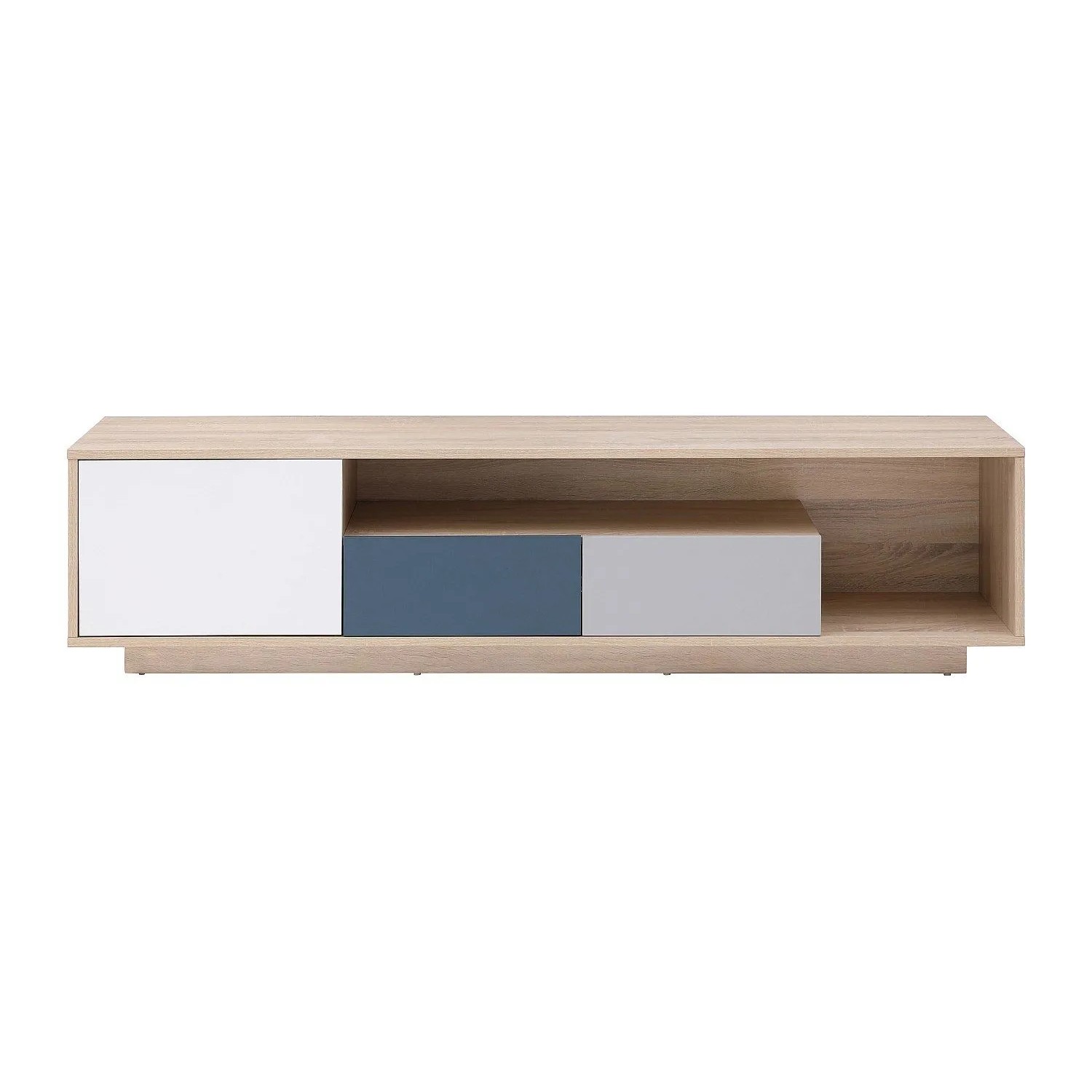 Vente-unique Tv-Board Filutia Naturfarben Hell  Mehrfarbig 180 cm