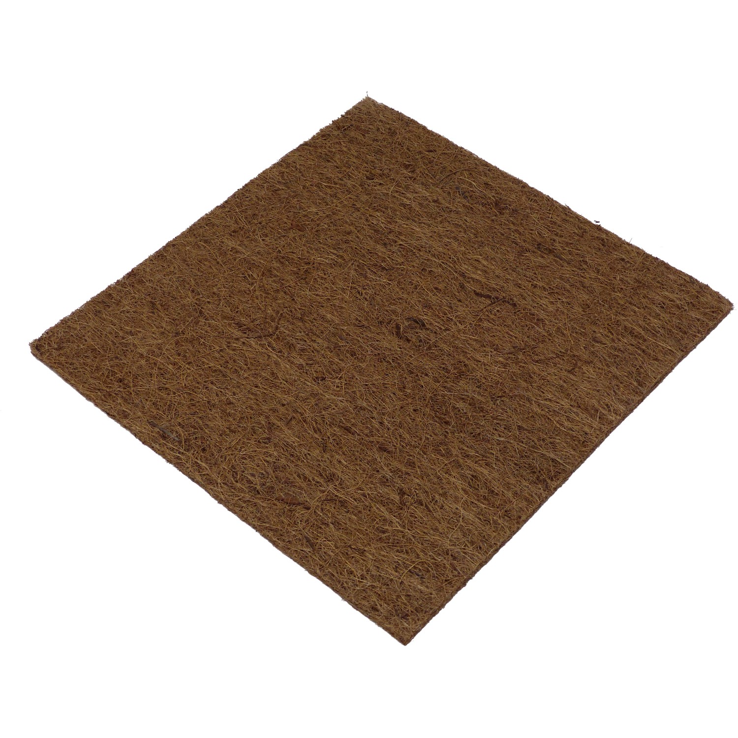 Kokosfaser Rückwand für Terrarien 50 cm x 50 cm - Natur