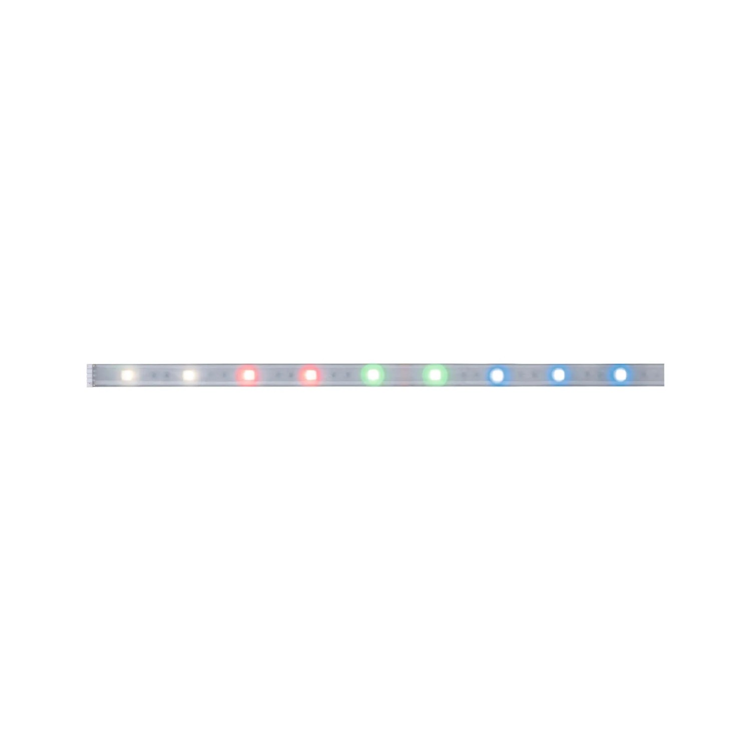 Paulmann MaxLED 250 RGBW LED-Streifen, 1m, mit farbigen und weißen LEDs.