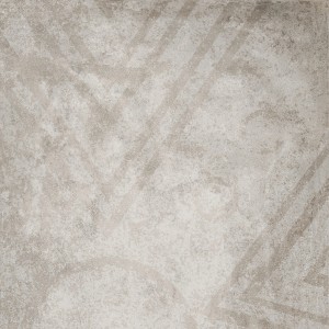 Feinsteinzeug Bodenfliese Reflex, 60x60 cm, mit matter, metallischer Optik und dezentem Muster.