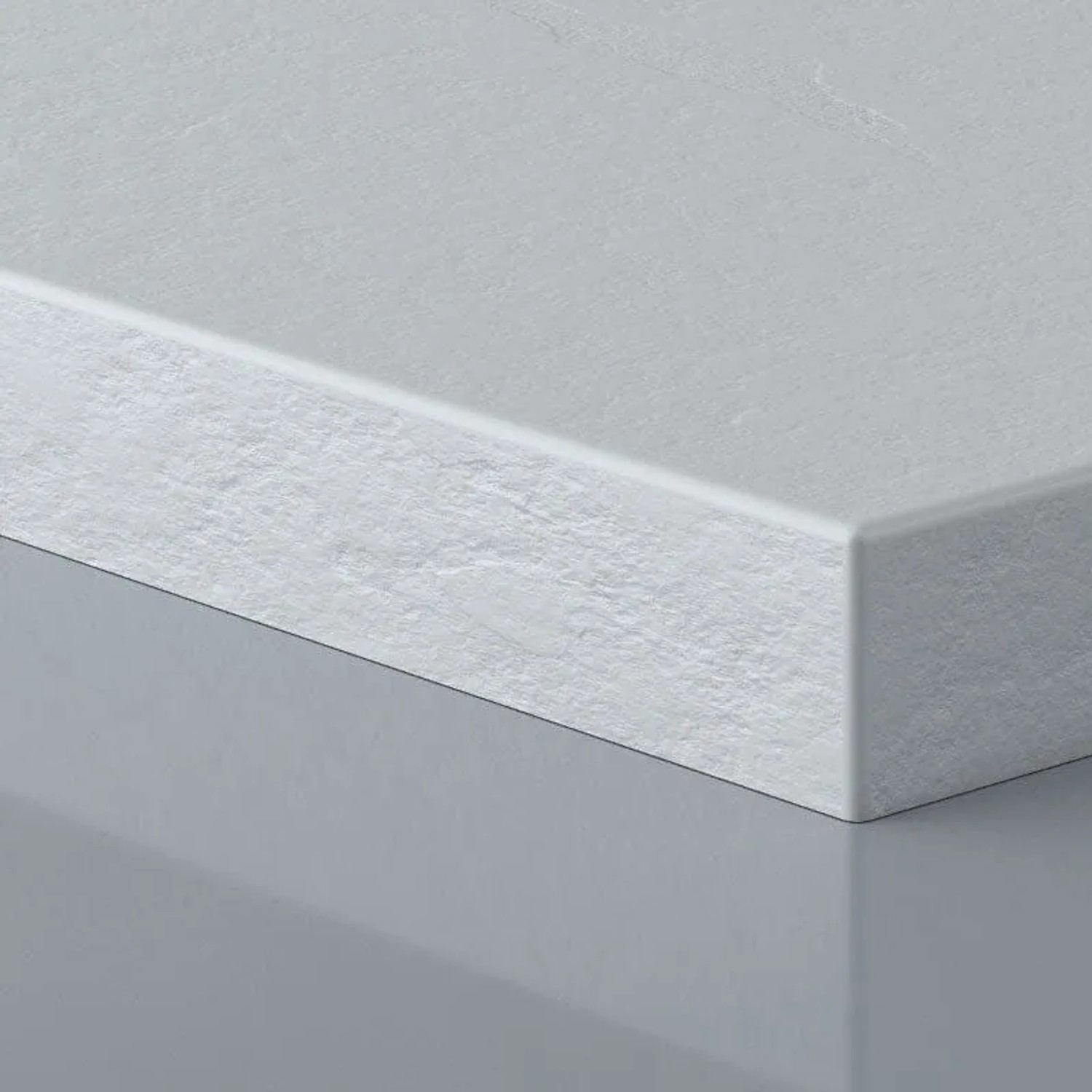 Mirlo Mineralguss Duschwanne Extra Flach Pure  Weiß Ablaufschutz Chrom Ablaufschutz Chrom 100x160cm_4