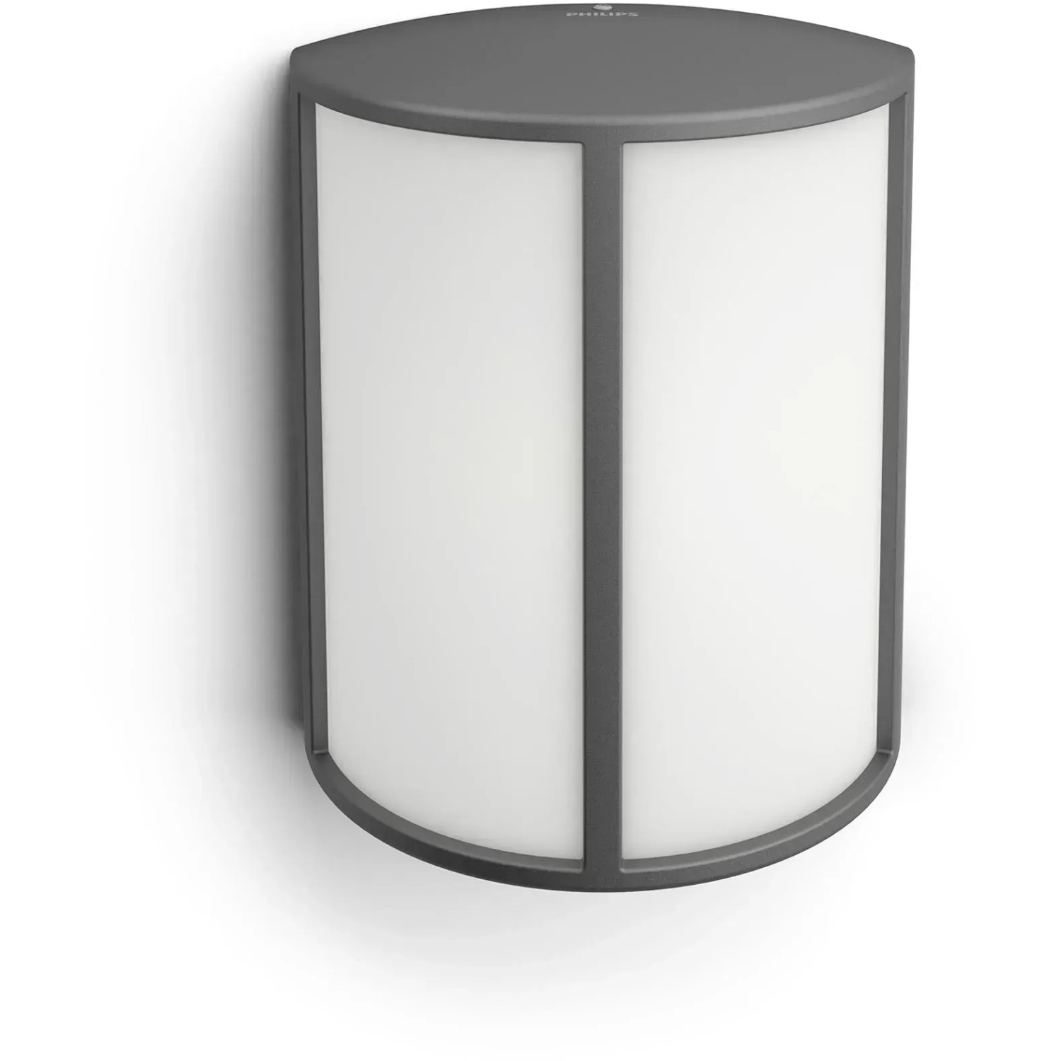 Philips myGarden LED-Außenwandleuchte Stock, Anthrazit, Aluminium. Moderne Wandlampe für den Außenbereich.