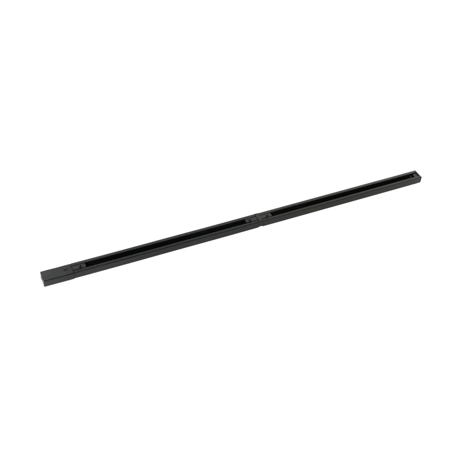 QAZQA Modernes 1-phasiges Schienensystem Schwarz 50cm 2er-Set Iconic