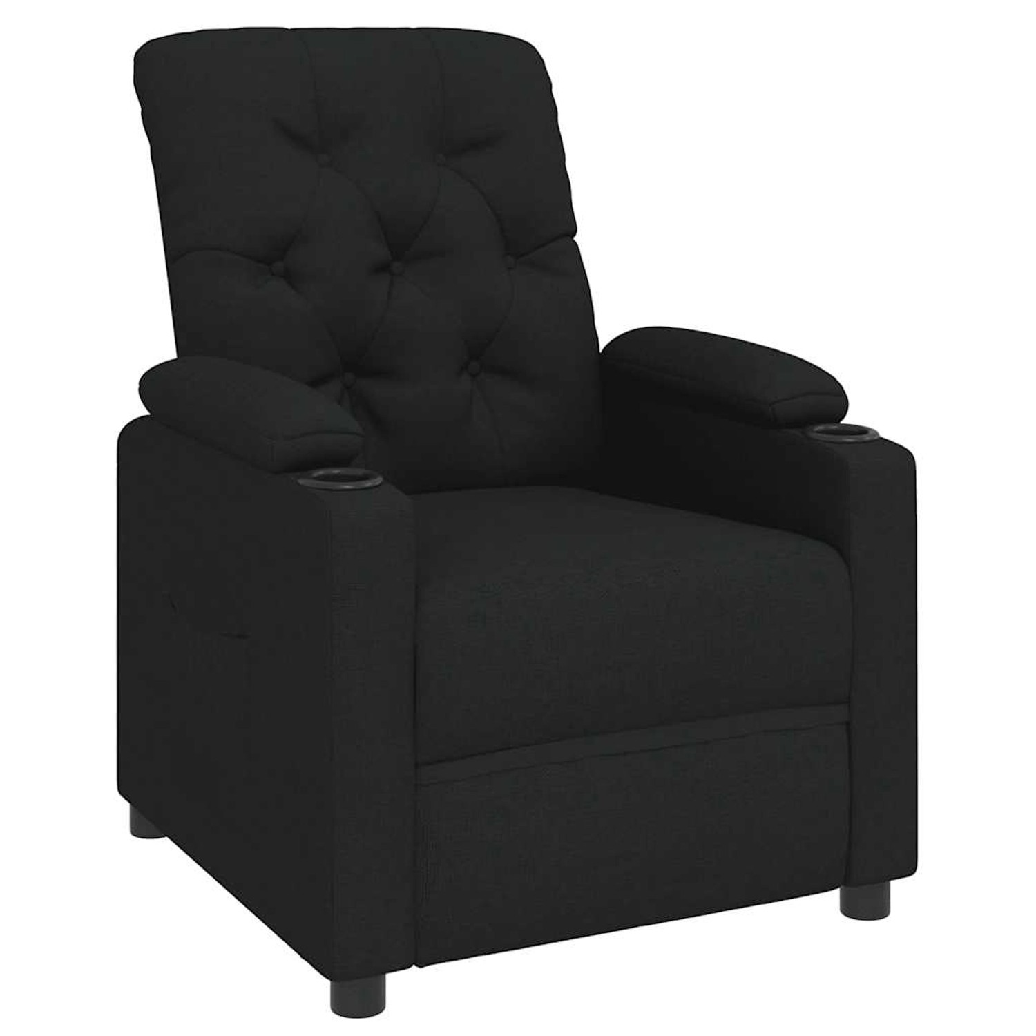 vidaXL Relaxsessel Schwarz Stoff 352413 günstig online kaufen