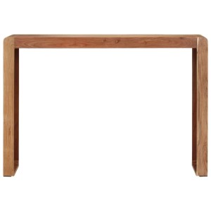 vidaXL Konsolentisch aus Akazie Massivholz, 110x30x76 cm, ideal für Wohnzimmer.